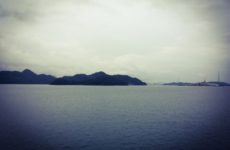 曇り空の大崎上島へ